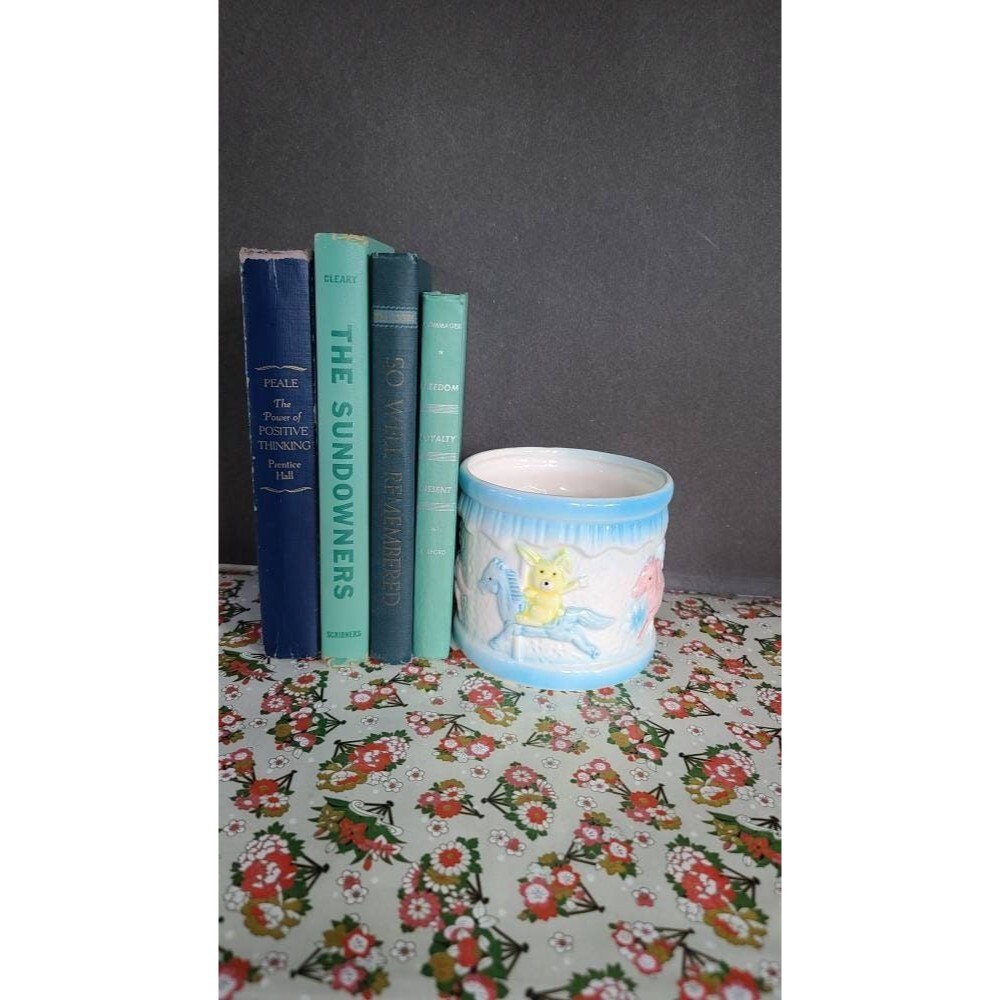 Vintage Carousel Nursery Planter